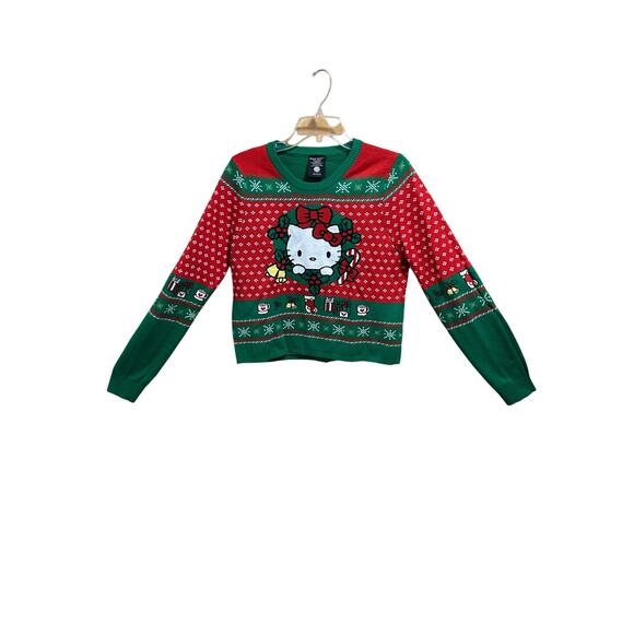 Hello Kitty Christmas Sweater Womens XL - Picture 1 of 4
